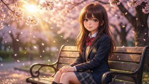 Cherry Blossom Angel