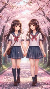 Cherry Blossom Besties