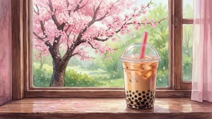 Cherry Blossom Boba