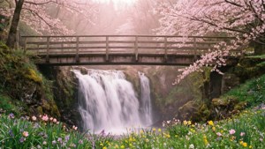 Cherry Blossom Bridge