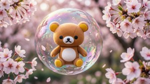 Cherry Blossom Bubble