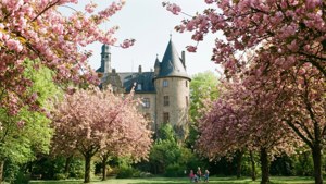 Cherry Blossom Castle