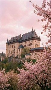 Cherry Blossom Castle