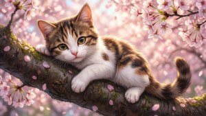 Cherry Blossom Catboy
