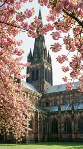 Cherry Blossom Cathedral