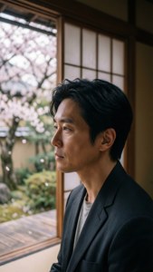 Cherry Blossom Contemplation