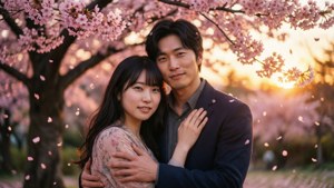 Cherry Blossom Embrace