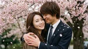 Cherry Blossom Embrace