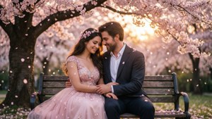 Cherry Blossom Embrace