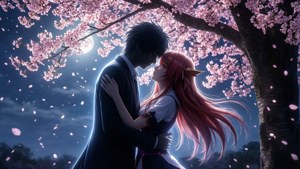 Cherry Blossom Embrace