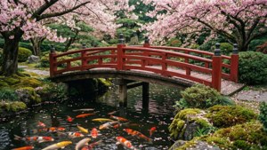 Cherry Blossom Garden