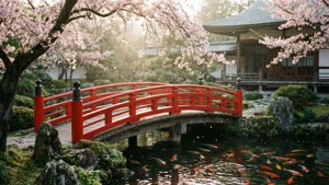 Cherry Blossom Garden