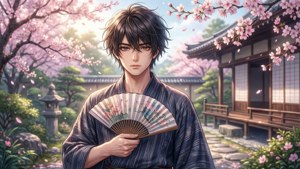 Cherry Blossom Garden