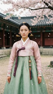 Cherry Blossom Hanbok