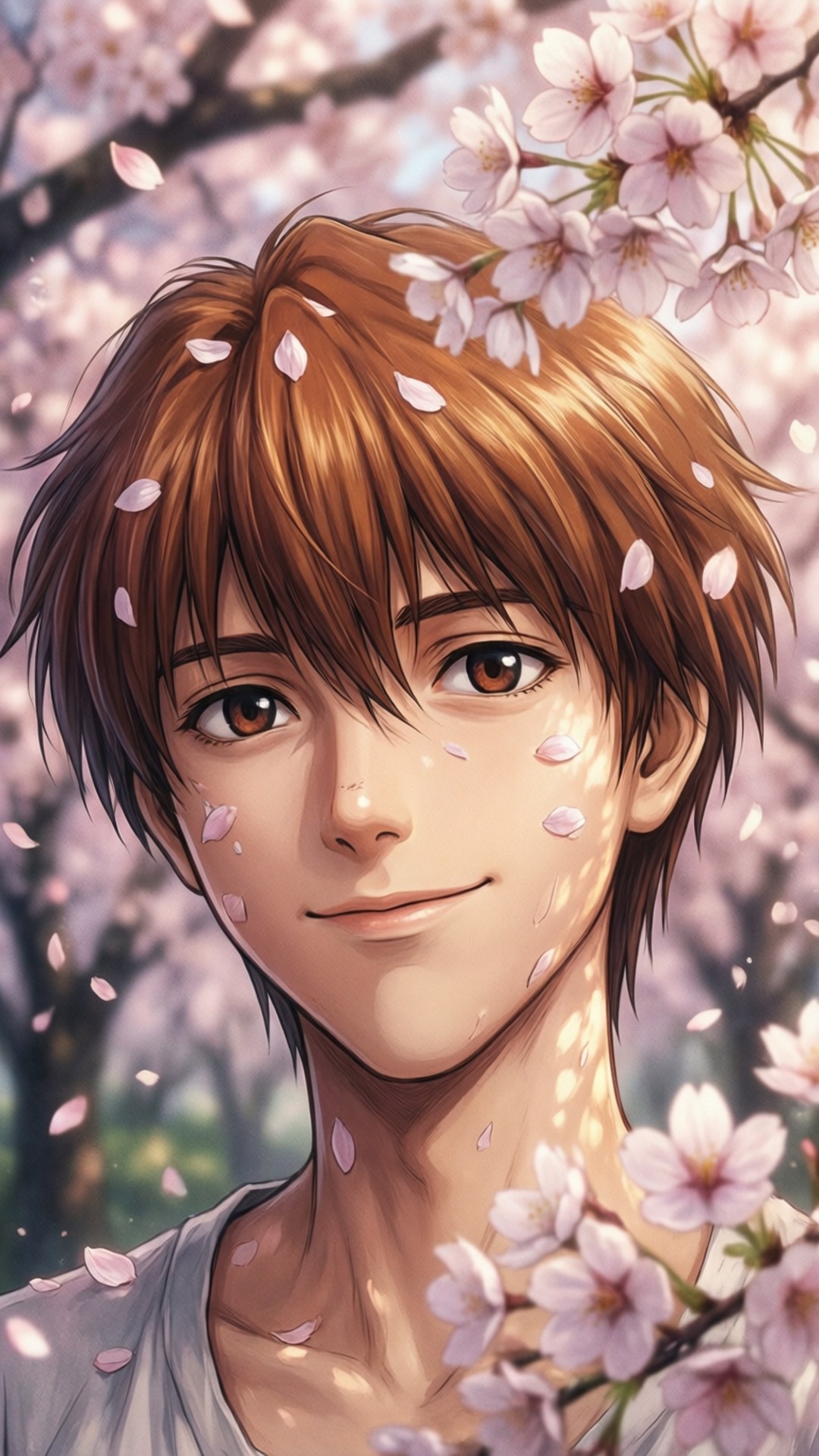 Cherry Blossom Kaworu by Wallpapers.art Studio