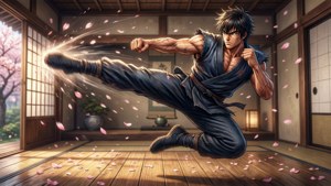 Cherry Blossom Kick