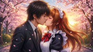 Cherry Blossom Kiss