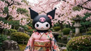 Cherry Blossom Kuromi