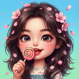 Cherry Blossom Lollipop