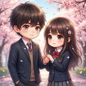 Cherry Blossom Love