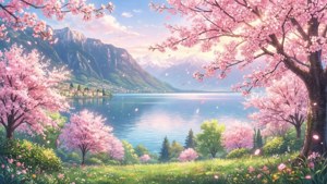 Cherry Blossom Montreux