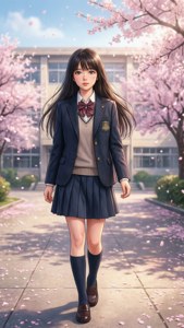 Cherry Blossom Morning