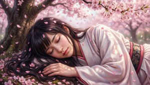 Cherry Blossom Nap