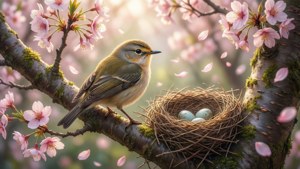 Cherry Blossom Nest