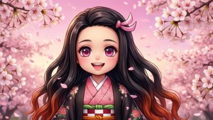 Cherry Blossom Nezuko