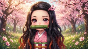 Cherry Blossom Nezuko