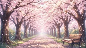 Cherry Blossom Path