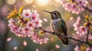 Cherry Blossom Perch