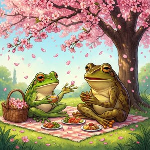 Cherry Blossom Picnic