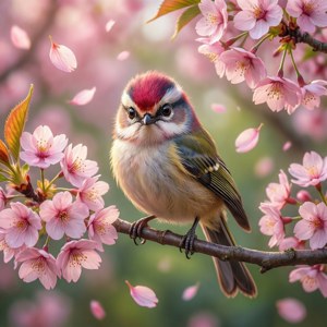 Cherry Blossom Pikipek