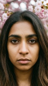 Cherry Blossom Portrait