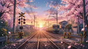 Cherry Blossom Railway