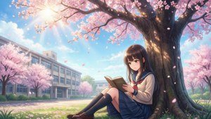 Cherry Blossom Reading
