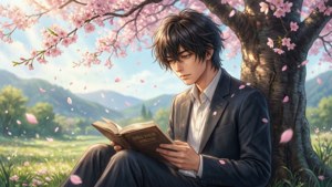 Cherry Blossom Reading