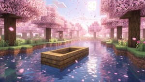Cherry Blossom River