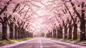 Cherry Blossom Road