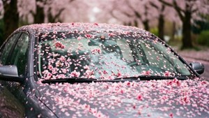 Cherry Blossom Sedan