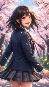 Cherry Blossom Smile