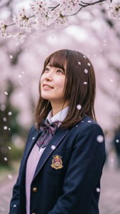 Cherry Blossom Smile