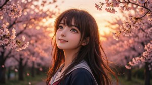 Cherry Blossom Smile