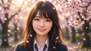 Cherry Blossom Smile