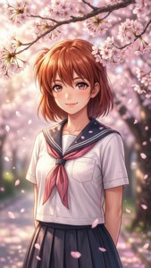 Cherry Blossom Smile