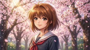 Cherry Blossom Smile