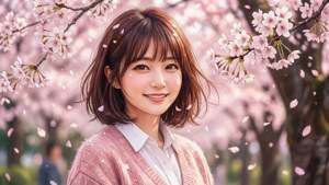 Cherry Blossom Smile