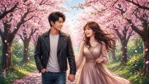 Cherry Blossom Stroll