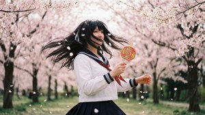 Cherry Blossom Twirl